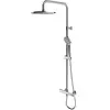 OMNIRES Y - Doucheset met thermostaat, diameter 25 cm, 5 stralen, chro...