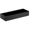 Omnires Douchekorf Mat Zwart 30x5x11 cm - RVS