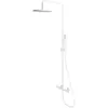 OMNIRES Y - Doucheset met kraan, diameter 25 cm, mat wit Y1244MWM
