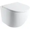 OMNIRES Ottawa - Hangend toilet met wc bril SoftClose, Rimless, mat wi...
