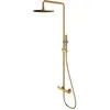 Omnires, Système de douche, Y-Wandbrauseset mit Regenbrausekopf, gebür...