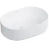 OMNIRES Mesa - Opzetwastafel, 46x32 cm, zonder overloop, mat wit MESA4...