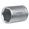 "Topex Dop 21 1/2"" Zeskant CrV Staal DIN 3124"