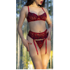 Ensemble Florissa 4 Pièces Rouge  L