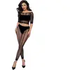 CHILLIROSE CHILIROSE - CR 4647 TOP & LEGGINS BLACK S/M | LINGERIE SET | SEXY LINGERIE | FETISH | BONDAGE
