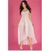 CHILIROSE - CR3716 LONG BABYDOLL S/M PINK