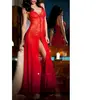Nuisette longue Erica - Rouge rouge M