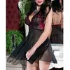 Nuisette Maisha - Noire et rose noir XXL