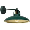 Applique FELIX VERT/OR 1xE27