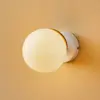 MILAGRITOS MILAGRO MLP5423 Wandlamp SFERA WOOD Melkglas