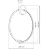 Plafonnier LED Saturno Noir 46W