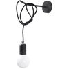 Sollux Lighting - Wandlamp EDISON zwart