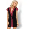 Livia Corsetti Fashion LC Kumiko dressing gown black-purple