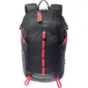 Elbrus Backpack - Unisex - antraciet - rood - zwart