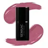 Semilac Vernis à ongles gels semi-permanents UV 377 SHIMMER STONE RUBY 7ml