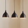 EULUNA Suspension Nanu En Métal Noir, Trois Lampes