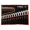 Neo Tools Steek/ringsleutelset 6-32mm 26dlg DIN 3113 CrV Staal TUV M+T
