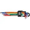 JEU DE 9 CLES TORX T10-T50 COLOR 09-518 NEOTOOLS
