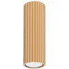 Plafonnier Karbon aluminium 1xGU10 6.5cm Sollux