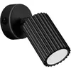 Sollux Lighting Wandlamp Karbon - 16x8x8cm - GU10 - zwart - aluminium