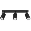 Plafonnier Karbon aluminium 3xGU10 45cm Sollux