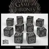 Q Workshop Game of Thrones. Night's Watch 10xD6 Dice Set.