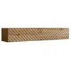 AC-DÉCO Meubles TV - Meuble TV murale "Switch" en bois - Beige - L 180 x H 30 x P 40 cm