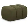 Maison Heritage, Tabouret, Pouf, "Kimi", 1 Place, Vert, 75x55x40 Fabri...