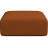 Maison Heritage, Tabouret, Pouf, "Talia", 1 Place, Brique, 90x90x40 Fa...