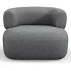 Maison Heritage, Fauteuil, Fauteuil, "Estro", 1 Place, Gris Foncé, 90x...