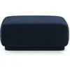 Maison Heritage, Tabouret, Pouf Velours, "Jane", 1 Place, Bleu Roi, 90...