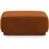 Maison Heritage, Tabouret, Pouf Velours, "Jane", 1 Place, Terracotta, ...
