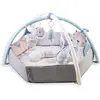 MoMi PASTEL - 3en1 - Tapis d'Eveil Bebe - arche à jouets - sensoriels ...