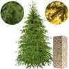 Springos Kunstkerstboom | Natuurlijk Sparrenhout | 120 cm | Zonder Ver...