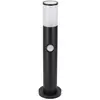 EDO Borne de jardin TULIS OV 40 détecteur de mouvement PIR GU10 Noir I...