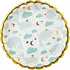Party Deco Lot de 6 assiettes baleines