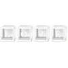 Party-Decoration Partydeco - Ballon boxen LOVE, 30 x 30 cm, wit