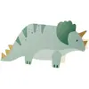 Party-Decoration Lot de 6 invitations Tricératops