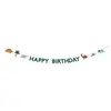 Party Deco Bannière Happy Birthday Dino (4,5 m)