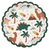 Party Deco Lot de 6 assiettes dinosaures