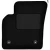 Tapis conducteur noir pour : Volvo C70 II coupé (2005-2013)