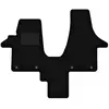 Tapis conducteur noir pour : VW Transporter T5 Caravelle 2 places (200...