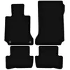 Tapis de sol en velours noir BASIC pour Mercedes C W204 berline, break...