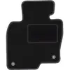 Tapis conducteur noir pour : Mazda CX-5 II SUV (2017-)