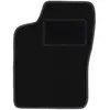 Tapis conducteur noir pour : Opel Kadett E hayon, break, berline, cabr...