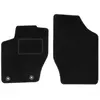 Tapis avant noirs pour Citroën C4 I coupé, hayon (2004-2010)
