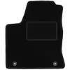 Tapis conducteur noir pour : Audi Q5 I SUV (2008-2017)
