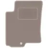 Tapis conducteur beige pour : Hyundai Accent MC à hayon, berline (2005...