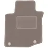 Tapis conducteur beige pour : Toyota Aygo II hayon (2014-)