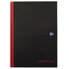 Oxford black n red 400047607 cahier a4 192 pages noir